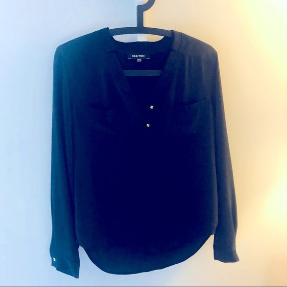 Nine West black blouse - Picture 1 of 1
